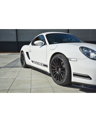 Diffusori minigonne PORSCHE CAYMAN S 987C  (Cod. M-PO-CA-S-987-SD1G)