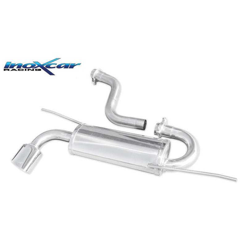 Posteriore con uscita singola ovale 120x80 OBLIQUO VOLKSWAGEN SCIROCCO 1.4 TSI – 2008 160CV (Cod. 