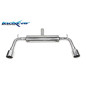 Posteriore con uscita diam. 100 X-RACE DX+SX ALFA ROMEO GIULIETTA 1750 TBI – 2010 235CV (Cod. I-AL