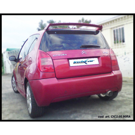 Posteriore con uscita singola diam. 76 Retrò Style CITROEN C2 1.6 16V VTS – 2003 125CV (Cod. I-CI