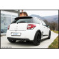 Posteriore con uscita singola ovale 120x80 mm CITROEN DS3 1.6 TURBO THP RACING – 2011 207CV (Cod. 