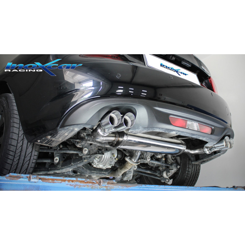 Posteriore con uscita 2 x diam. 65 RACING DX+SX – 2016 140CV Fiat 124 (Cod. I-F124.01.D65)