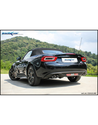 Posteriore con uscita 2 x diam. 65 RACING DX+SX – 2016 140CV Fiat 124 (Cod. I-F124.01.D65)