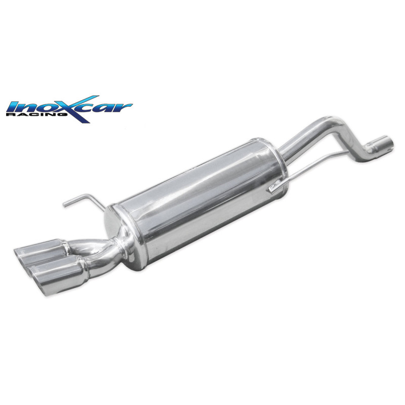 Posteriore con uscita 2 x diam. 70 RACING – montaggio solamente su modello taglio nello spoiler de