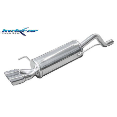 Posteriore con uscita 2 x diam. 70 RACING – montaggio solamente su modello taglio nello spoiler de