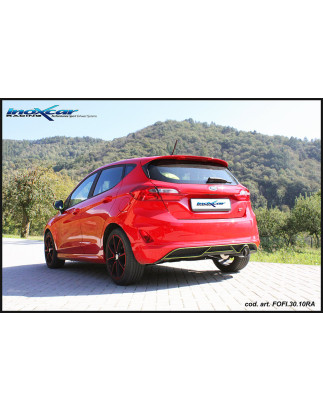 Posteriore con uscita diam. 100 RACING FORD FIESTA 1.5 TDCI – 2018 120CV MK8 (Cod. I-FOFI.30.10RA)