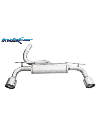 Posteriore con uscita singola diam. 102 RACING DX+SX FORD FOCUS 2.5T RS – 2010-2011 350CV MK2 (Cod