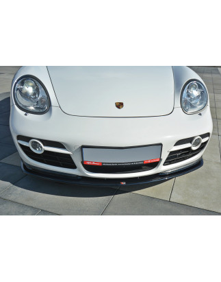 SPLITTER ANTERIORE V.2 PORSCHE CAYMAN S 987C  (Cod. M-PO-CA-S-987-FD2G)