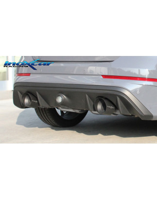 Terminale con uscita diam. 114 BLACK CERAMIC dx+sx – 2016 350CV Ford FOCUS MK3 (Cod. I-FOFO.13.114