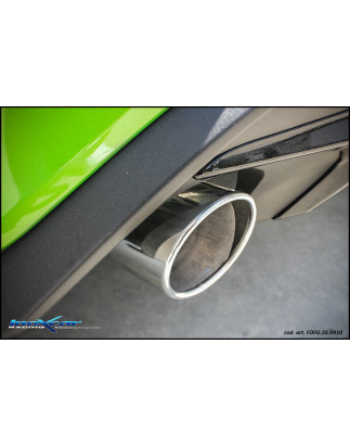 Posteriore silenziato con uscita diam. 100 X-RACE DX+SX – 2024 Ford FOCUS MK4 (Cod. I-FOFO.20.XR10