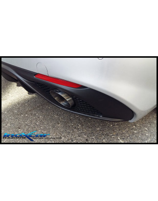 Kit uscite diam. 102 RACING DX+SX in sostituzione all'originaleCod: 07) GIU.Q4.10RA ALFA ROMEO GIULI