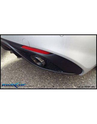 Kit uscite diam. 102 RACING DX+SX in sostituzione all'originaleCod: 07) GIU.Q4.10RA ALFA ROMEO GIULI