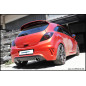 Posteriore con uscita diam. 100 RACING BLACK CERAMIC DX+SX OPEL CORSA D OPC 1.6T NURBURGRING EDITION