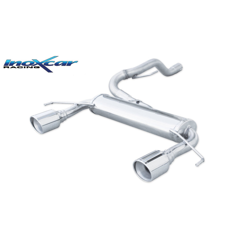 Posteriore con uscita diam. 100 X-RACE DX+SX OPEL CORSA E OPC 1.6I TURBO – 2015 207CV (Cod. I-OPCO