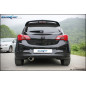 Posteriore con uscita diam. 100 X-RACE OPEL CORSA E GSI 1.4 TURBO – 2019 150CV (Cod. I-OPCO.24.XR1