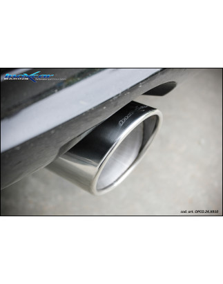 Posteriore con uscita diam. 100 X-RACE OPEL CORSA E GSI 1.4 TURBO – 2019 150CV (Cod. I-OPCO.24.XR1