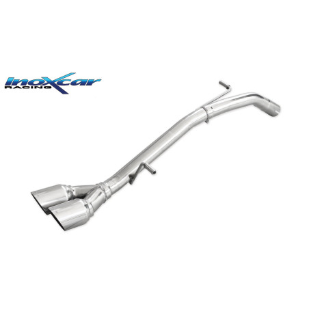 Posteriore senza silenziatore con uscita 2 x diam. 80 RACING PEUGEOT 208 GTI 1.6 16V TURBO – 2013 