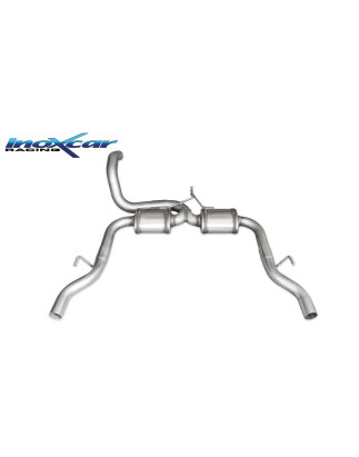 Posteriore con 2 silenziatori uscita diam. 54 DX+SX PEUGEOT 308 – 2015 270CV (Cod. I-PE308.03.54)