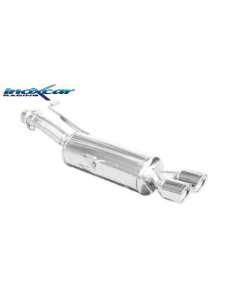 Posteriore con uscita 2 x diam. 80 X-RACE PEUGEOT RCZ 1.6 THP – 2010 200CV (Cod. I-PERCZ.03.XR80)