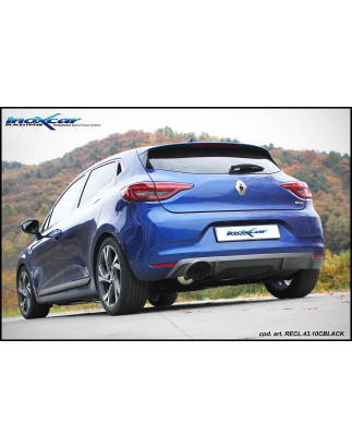 Posteriore con uscita diam. 100 BLACK CERAMIC RENAULT CLIO 5 1.3TCE – 2020 131CV (Cod. I-RECL.43.1