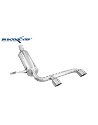Posteriore con uscita centrale 2 x diam. 80 RACING RENAULT MEGANE II 2.0 16V RS TURBO – 2004 225CV