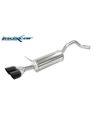Posteriore con uscita 2 x diam. 80 RACING BLACK CERAMIC – 2015 110CV Seat IBIZA (type 6J) SC (Cod.