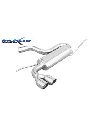 Posteriore con uscita 2 x diam.80 RACING SEAT LEON – 2006 240CV (type 1P) (Cod. I-SELE.16.RA  )