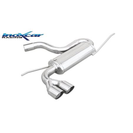 Posteriore con uscita 2 x diam.80 RACING SEAT LEON – 2006 240CV (type 1P) (Cod. I-SELE.16.RA  )