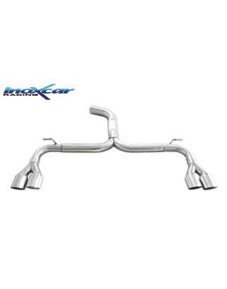 Posteriore senza silenziatore con uscita 2 x diam. 80 RACING DX+SX SEAT LEON – 2014 280CV (type 5F