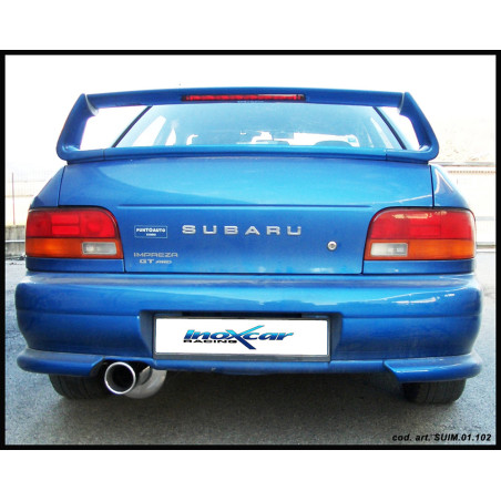 Posteriore con uscita ovale 150x105 mm SUBARU IMPREZA 4WD 2.0 GT TURBO -2000 – 2000 (Cod. I-SUIM.0