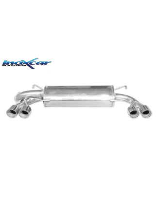 Posteriore con uscita 2 x diam. 80 X-RACE DX+SX SUBARU IMPREZA 4WD 2.5T WRX STI 08MY – 2008 300CV 