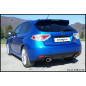 Posteriore con uscita 2 x diam. 80 X-RACE DX+SX SUBARU IMPREZA 4WD 2.5T WRX STI 08MY – 2008 300CV 