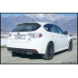 Posteriore con uscita 2 x diam. 80 X-RACE DX+SX SUBARU IMPREZA 4WD 2.5T WRX STI 08MY – 2008 300CV 