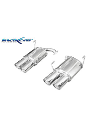 Posteriore con uscita 2 x diam. 90 X-RACE DX+SX SUBARU IMPREZA 4WD 2.5T WRX STI 10MY – 2010 300CV 