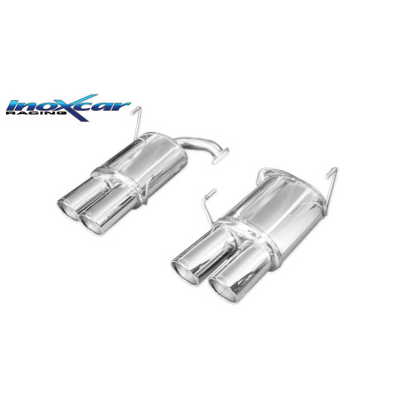 Posteriore con uscita 2 x diam. 90 X-RACE DX+SX SUBARU IMPREZA 2.5 WRX STI MY15 – 2014 300CV (Cod.