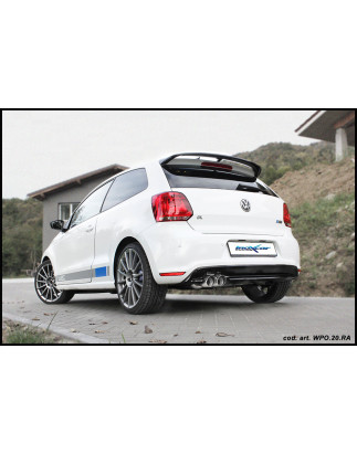 Tubo centrale silenziato – Diam. 70 2013 220CV Volkswagen POLO (type 6R) (Cod. I-TCPOLS.70)