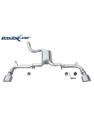 Posteriore DUPLEX con uscita ovale 120x80 mm FIAT 500 1.4 16V – 2007 100CV (Cod. I-TWFI.03.120)