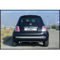 Posteriore DUPLEX con uscita ovale 120x80 mm FIAT 500 1.4 16V – 2007 100CV (Cod. I-TWFI.03.120)