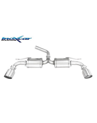 Posteriore DUPLEX con 2 silenziatori uscita diam. 102 RACING – Volkswagen Golf 105CV 7 (Cod. I-TWV