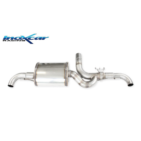 Posteriore silenziato dx+sx e Valvola con montaggio motorino elettrico di serie – 2018 306CV Merce