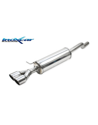 Posteriore silenziato con uscita 2 x diam. 80 X-RACEMontaggio esclusivo su paraurti originale Volksw