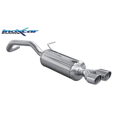 Posteriore con uscita 2 x diam. 80 X-RACE AUDI A1 – 2011 185CV S1 (type 8X) (Cod. I-AUA1.01.XR80 