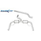 Tubo centrale diretto e Posteriore con uscita diam. 54 RACING DX+SX – 63 2010 200CV Renault CLIO 3