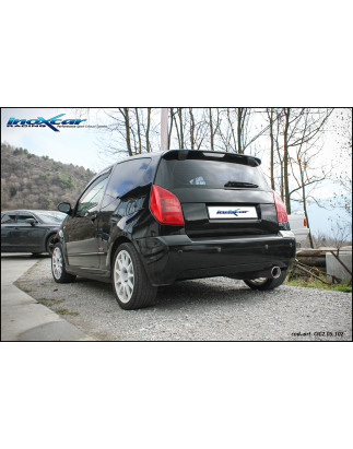 Posteriore con uscita singola diam. 102 CITROEN C2 1.6 16V VTS – 2003 125CV (Cod. I-CIC2.05.102)