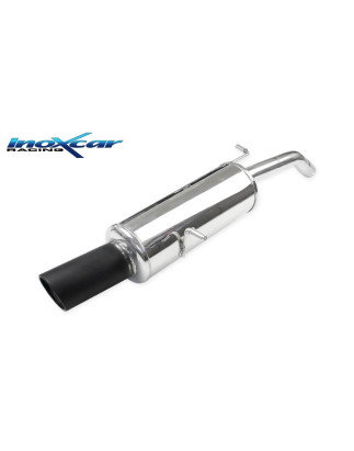 Posteriore con uscita singola diam. 100 X-RACE BLACK MATT CITROEN DS3 1.6 16V TURBO – 2010 155CV (