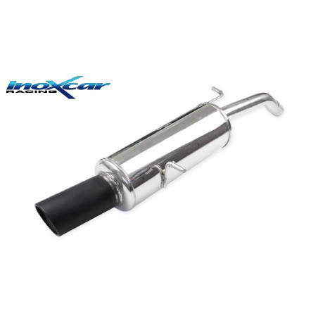 Posteriore con uscita singola diam. 100 X-RACE BLACK MATT CITROEN DS3 1.6 TURBO THP RACING – 2011 