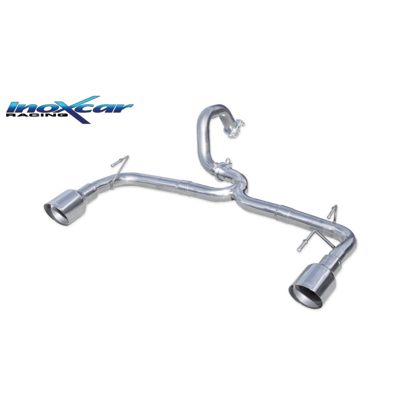Posteriore senza silenziatore con uscita DX+SX diam. 102 RACING ABARTH 695 TRIBUTO FERRARI – 2009 Posteriore senza silenziatore con uscita DX+SX diam. 102 RACING ABARTH 695 TRIBUTO FERRARI – 2009