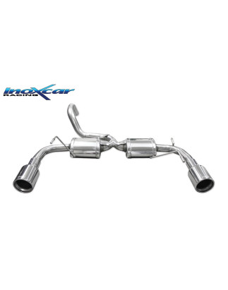 Terminale a 2 silenziatori con uscita diam. 102 dx+sx ABARTH 595 1.4 TURBO T-JET – 2012 160CV (Cod