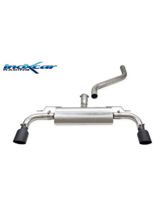 Posteriore silenziato con uscita diam. 100 RACING BLACK CERAMIC DX+SX – 2024 Ford FOCUS MK4 (Cod. 