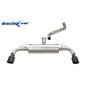 Posteriore silenziato con uscita diam. 100 RACING BLACK CERAMIC DX+SX – 2024 Ford FOCUS MK4 (Cod. 